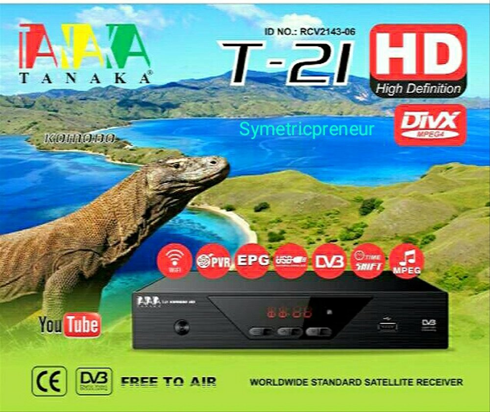 software receiver tanaka t22 hd jurassic